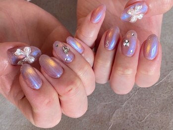 リアンスネイル ヴィヴィッド 岡山店(LianS nail ViViD)の写真/【当日予約◎】季節感満載のトレンドアートが魅力◎「見るArt・身にまとうArt」をお楽しみください♪