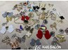 【スカルプ長さだし】ワンカラー×ビジューコース
