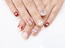 ネイルコレクション ピンク(Nail Collection Pink)/ジェル付放★うさ耳：編上げ