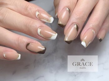 グレース ネイルズ(GRACE nails)/うねうねネイル