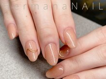 エルマナ ネイル(Hermana NAIL)/シンプルジェルart2本付