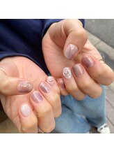 ネイルアルケー(Nail ARCHE)/ぷっくりニュアンスネイル