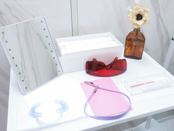 ホワイトニングサロンリセット 白金高輪(RESET)/設備【白金高輪・麻布十番】