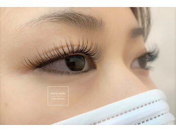 アーリーネイルズウィズアイラッシュ チャチャ小倉店(Early Nails With eyelash)/フラットラッシュ　140本