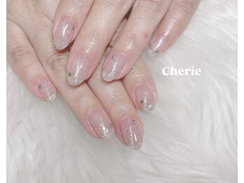 シェリエ(Cherie)/マグネット×ストーンネイル