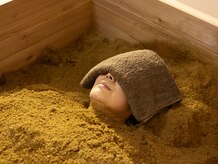 ひめ酵素ワーム(Warm)/酵素風呂に入ります。