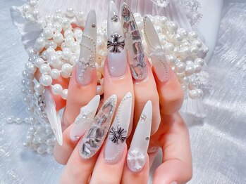 人気冬ニットネイル