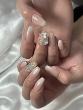 フラワーズネイル(flowers nail)/きゅん/ベービーブーマーネイル