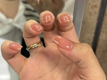 先端ミラーネイル