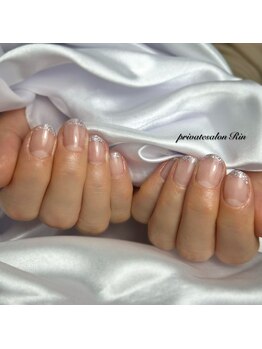 リンモチコミ(Rin)/【フィルイン】フレンチネイル