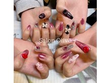 サロン オリーブ(Salon Olive)の雰囲気（定額デザインも◎!!!パーツの種類たくさーんありますよ～(^^)）