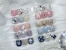 【夏限定】ご新規様¥500オフ“フット親指定額デザイン+ワンカラー”