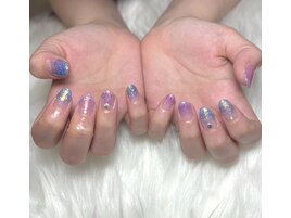 ラメグラデーション