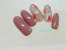 フランセス(Frances)/新作サンプル　押し花