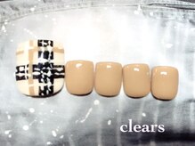 ビューティーネイルサロン クリアーズ(Clears)/ニットチェック柄ネイル♪
