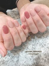 プライベート ネイルサロン マーマ(murmur)/シンプルネイル