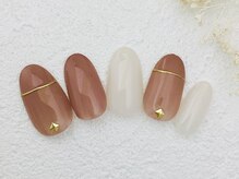 ビオトーププラス 銀座7丁目店(bio tope+)/シンプルネイル　銀座フィルイン