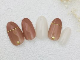 シンプルネイル　銀座フィルイン