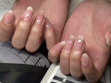 アース コアフュールボーテ 東松山店(EARTH coiffure beaute)/チークネイル　8500円