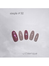 ジェイフェリーク(J Feerique)/シンプルデザイン　#52