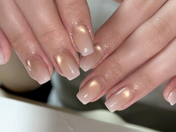キーネイルアンドアイラッシュ(KEY)の写真/綺麗な指先で気分UP☆全メニュー初回オフ無料/丁寧なカウンセリングで理想のネイルに◎