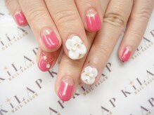 ネイルサロン キラップ(Nail Salon KiLAP)/大粒３Dお花ネイル8200
