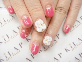 大粒３Dお花ネイル8200