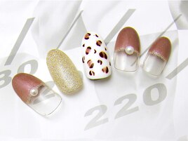 【NEW】シンプルレオパード