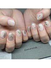 エモマ(emoma)/透け感ホワイト系ニュアンス