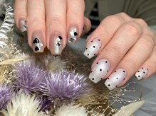 サロンドフォーエイチ(salon de 4H)/ハート×ドットで可愛く！