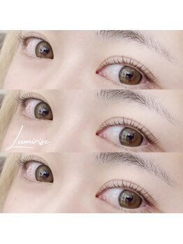 ルミライズ(Lumirise)/お客様デザイン#まつげパーマ