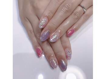 クリスタルネイルサロン(Crystal Nail)/ガーリーネイル