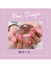 桜ネイル