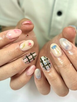 ウズ 和歌山店(UZU)/ガーリーネイル