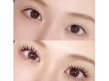 エルビリア(ELVIREA)の雰囲気(こちらはパリエクです!お目元の印象がかなりかわりますね♪)