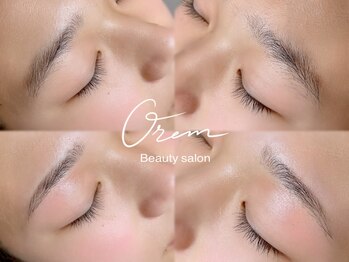オルム(orem)の写真/【人気No1アイブロウ低刺激オーガニックwax脱毛￥4500】一人ひとりのお顔立ちに合わせてデザインをご提案◎