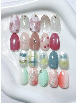 街のネイル屋さん/4月キャンペーンネイル☆