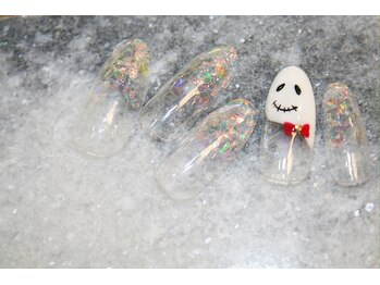 ラルネイル 大宮(Lull. nail)/＊Halloween＊おばけ＊