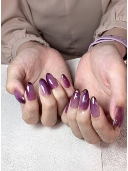 クリア(Clear)/先端ミラーニュアンスアート