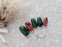 ワイネイル(Y.nail)/黒猫デザイン