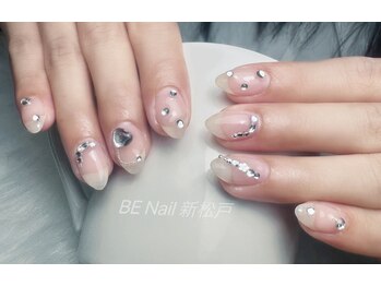 ビーネイル 新松戸(BE NAIL)/100分ストン付け放題コース