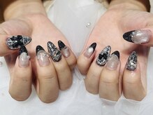 ハニ/ツイードネイル