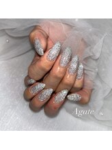 アゲート(Agate)/アイスブルーフラッシュ