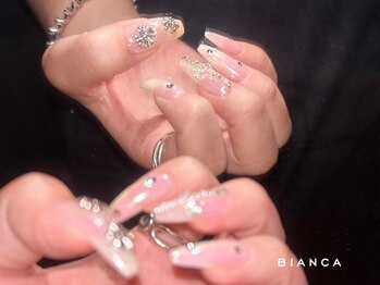 ビアンカ キュポ・ラ川口店(Bianca)/オーロラネイル×クロム