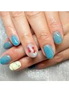 夏デザイン金魚&ヨーヨー4980円
