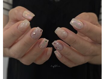 ネイルサロン ティフィン(tiffin)/~ピンクニュアンスネイル~