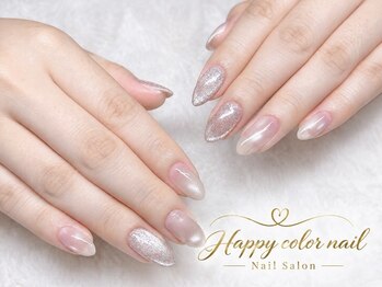 Happy color nail【ハッピーカラーネイル】の写真/10月NEW OPEN【長野市│篠ノ井駅スグ♪】”好立地×通いやすい価格”が魅力◎■ワンカラー¥4500→¥3000