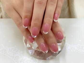プルミエ ネイル(Premier Nail)/ガラスフレンチ☆彡