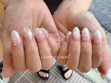 スエルテ ネイルサロン 北千住店/ブライダル3Dフラワー ¥11000