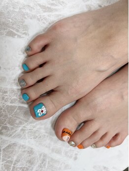 なかがわ/キャラクターネイル